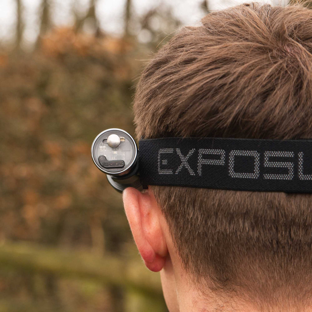 Exposure Headband and Bracket for Helmet Lights
