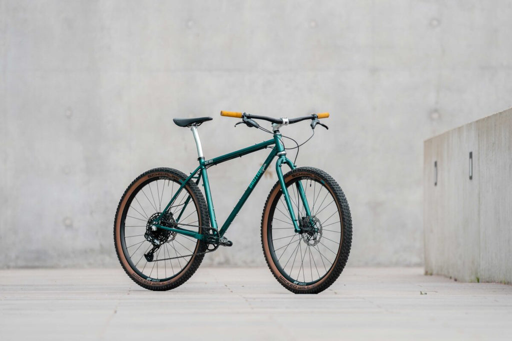 Brother Big Bro loaded for bikepacking off-road