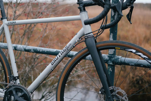 Brother carbon road fork fitted to a Stroma
