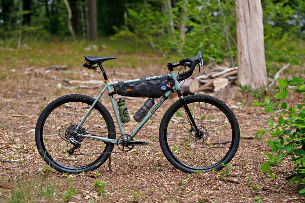 Brother steel gravel fork crown detail