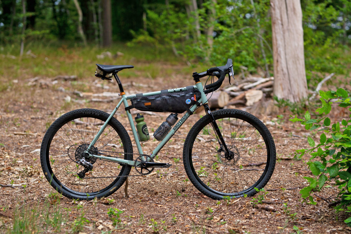 Brother steel gravel fork crown detail