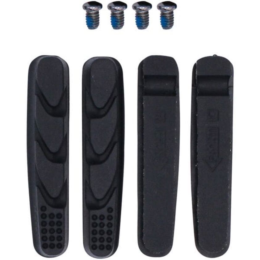 Aztec road bike brake pad inserts, full bike set of two pairs
