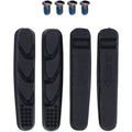 Aztec road bike brake pad inserts, full bike set of two pairs