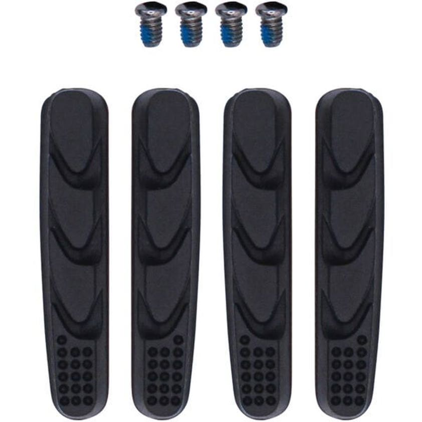 Aztec road bike brake pad inserts, full bike set of two pairs, photo 2