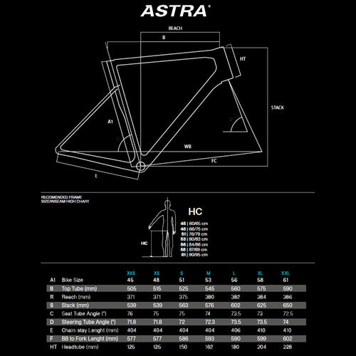 Basso Astra 105 Di2 Road Bike, Aksium, Black Opal