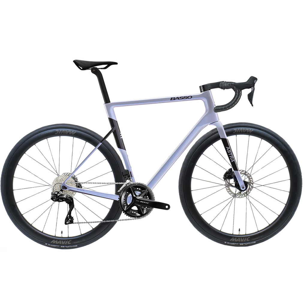 Basso Astra 105 Di2 Road Bike, Cosmic S, Black Opal