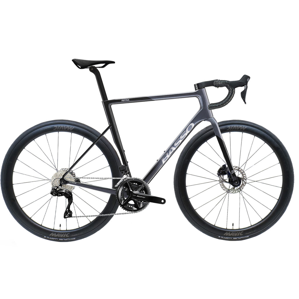 Basso Astra 105 Di2 Road Bike, Cosmic S, Cobalt Grey