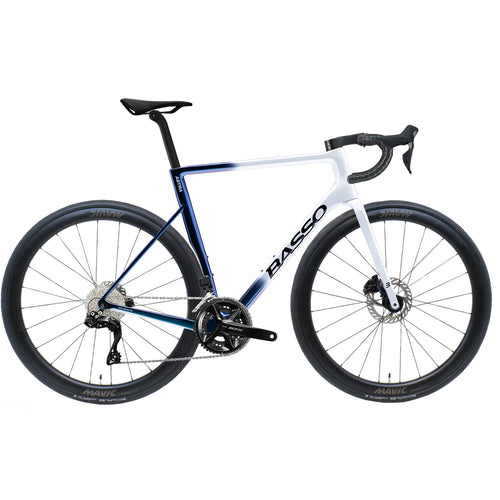 Basso Astra 105 Di2 Road Bike, Cosmic S, Polar White