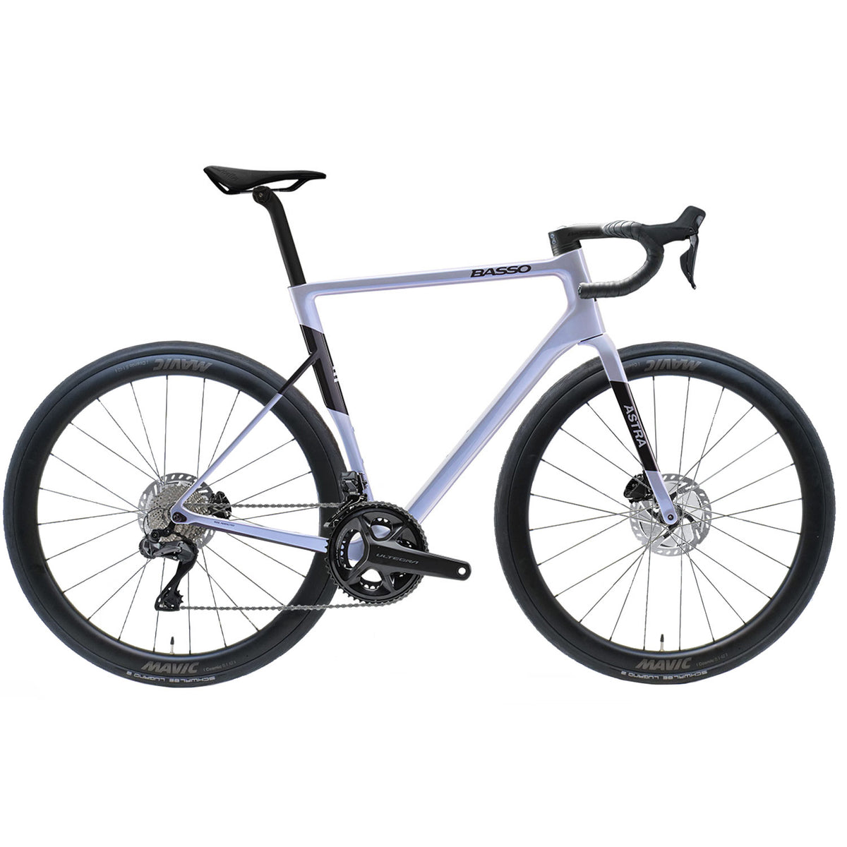 Basso Astra Ultegra Di2 Road Bike, Cosmic S, Black Opal