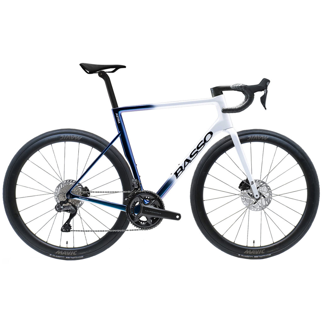 Basso Astra Ultegra Di2 Road Bike, Cosmic S, Polar White