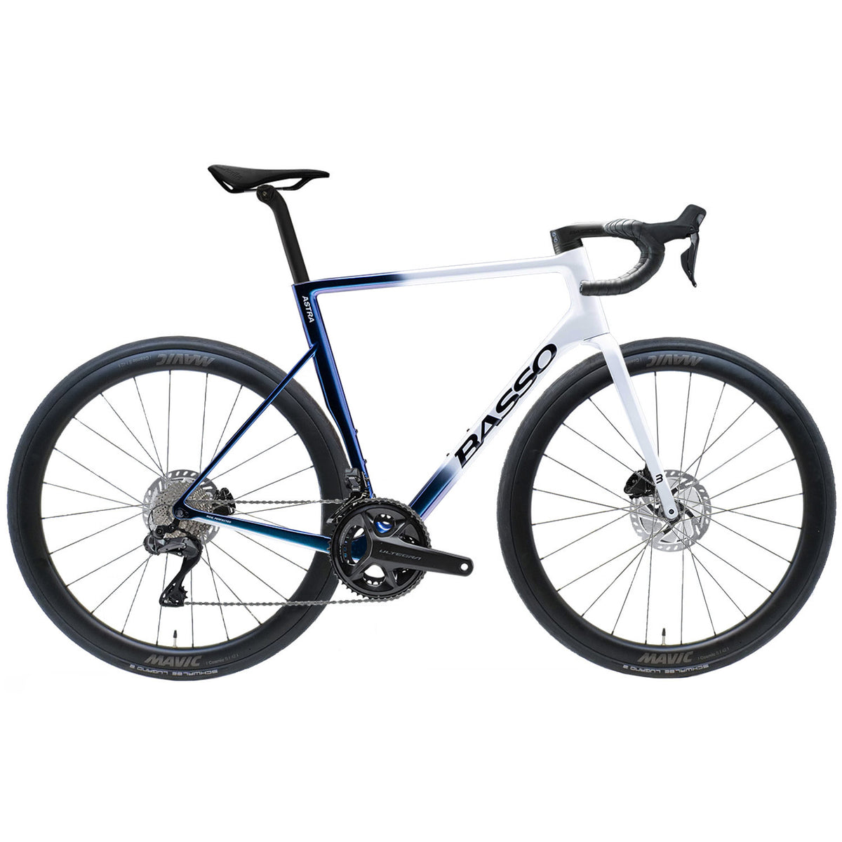 Basso Astra Ultegra Di2 Road Bike, Cosmic S, Polar White