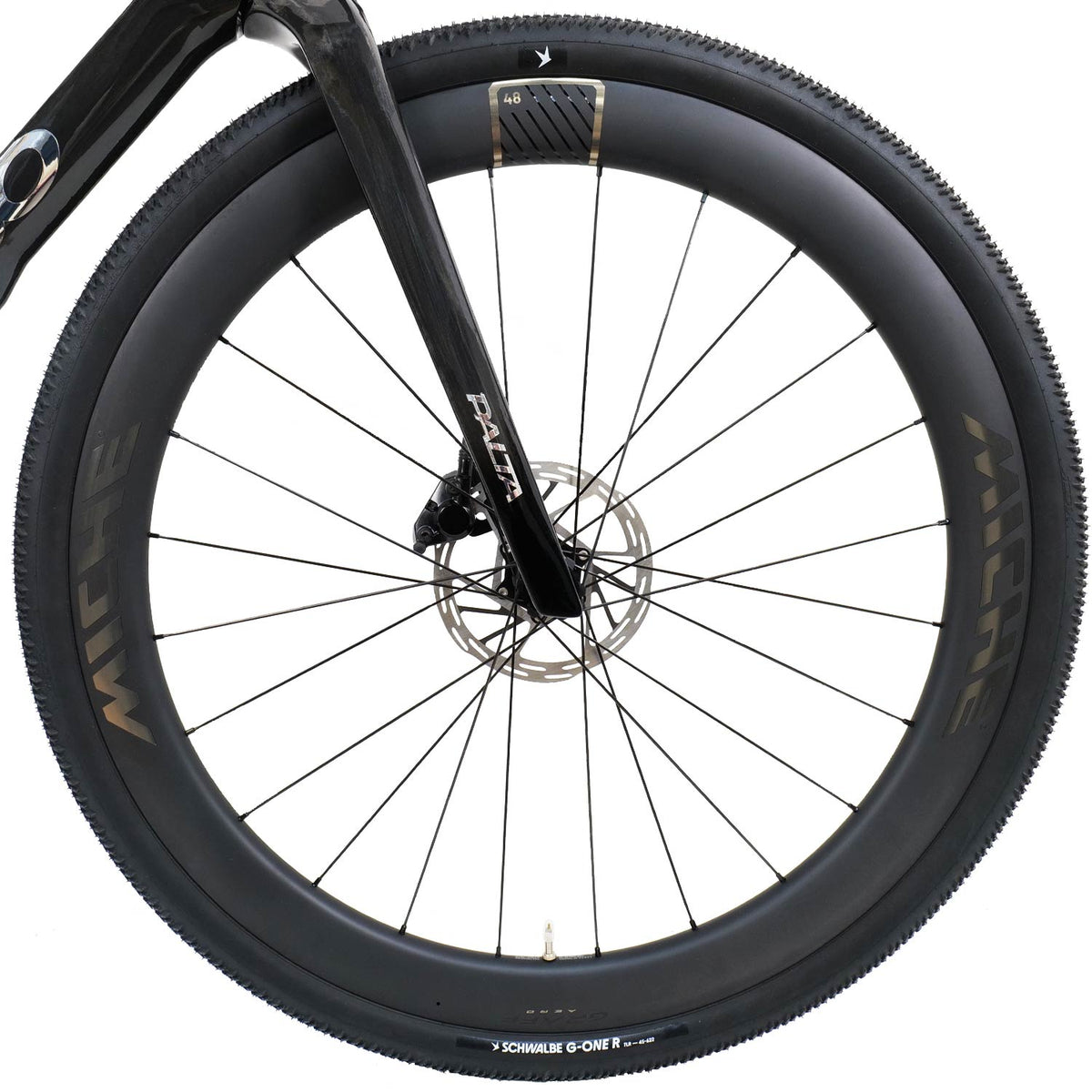 Basso Palta III Force Gravel Bike, Carbon Chrome Black