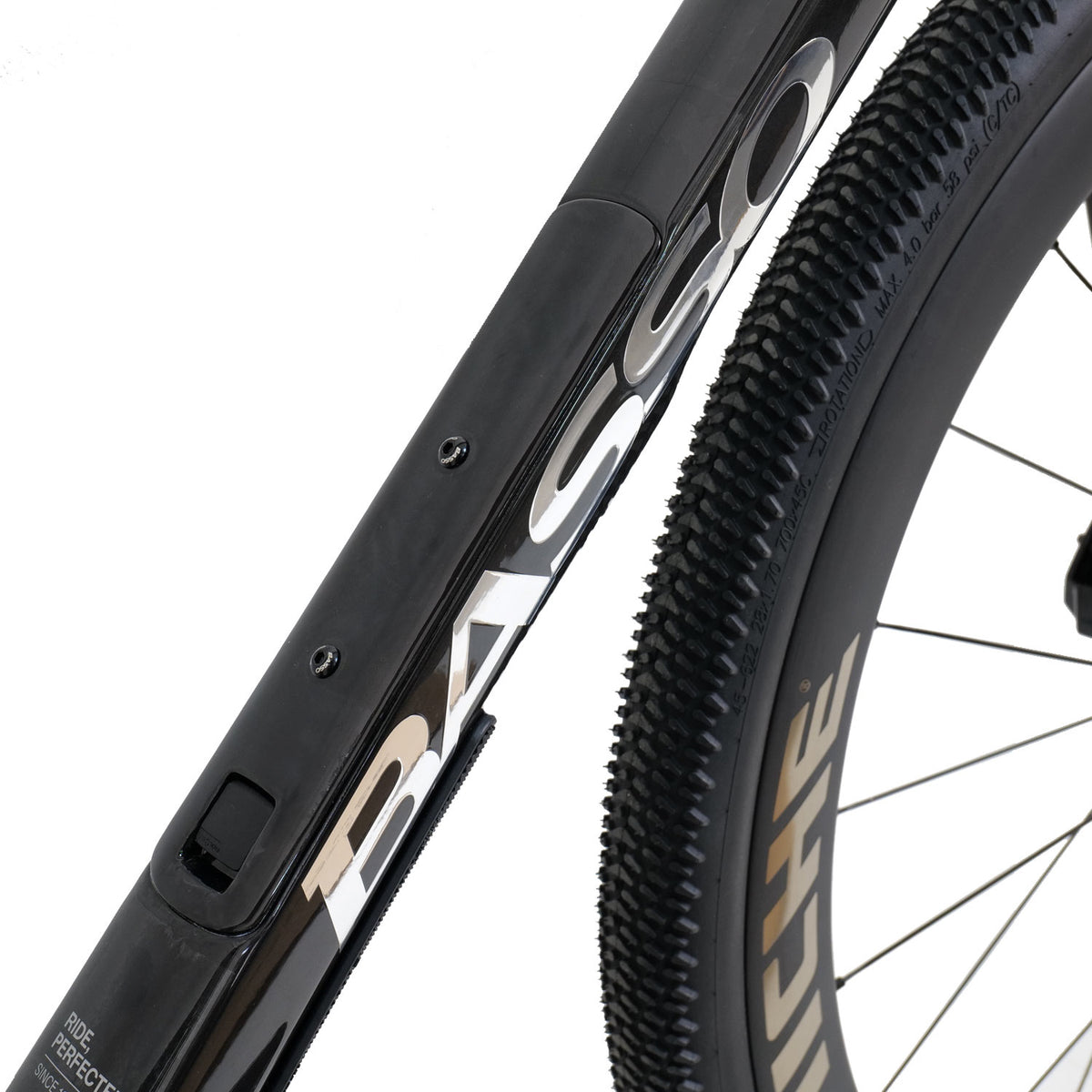 Basso Palta III Force Gravel Bike, Carbon Chrome Black