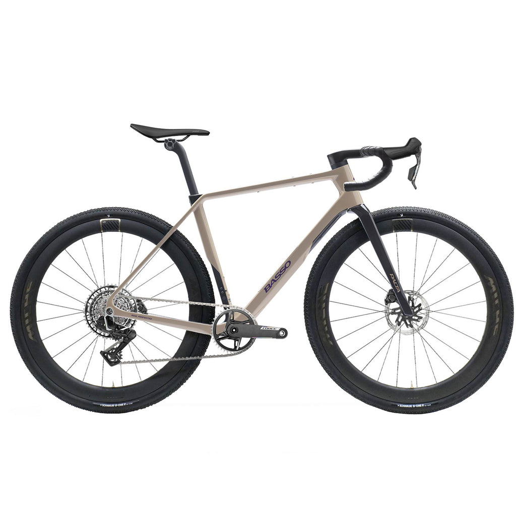 Basso Palta III Force Gravel Bike, Purple Dust