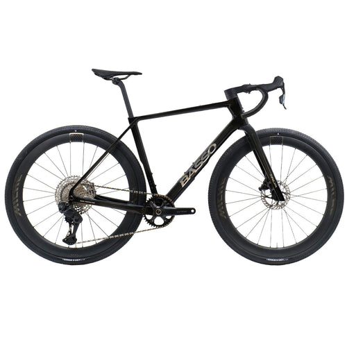 Basso Palta III GRX Di2 Gravel Bike, Carbon Chrome Black