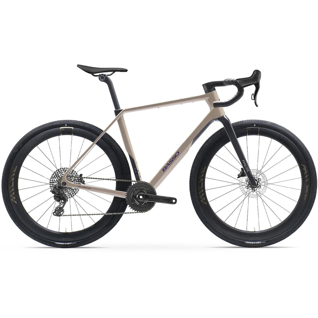 Basso Palta III Record X Wireless Gravel Bike, Purple Dust