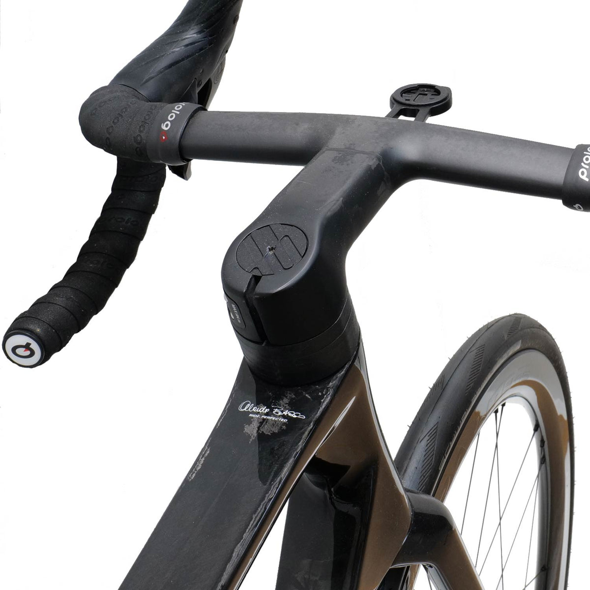 Basso SV Record Wireless 13-Speed Road Bike, Pure Black, view 5
