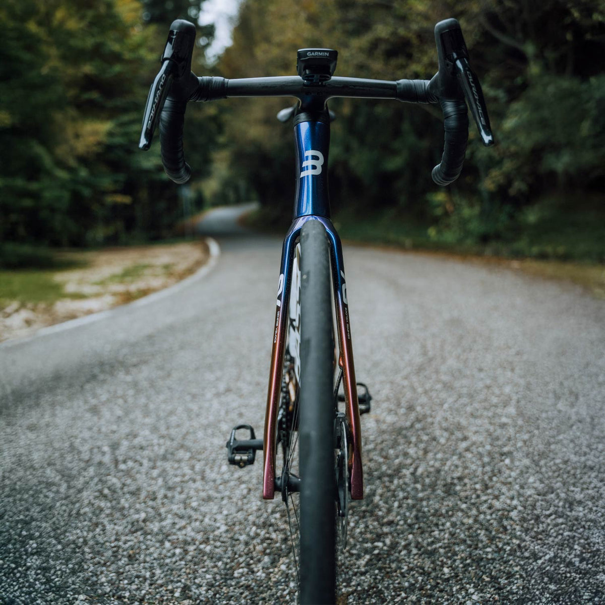 Basso SV Record Wireless 13-Speed Road Bike, Viola Galaxy, view 6