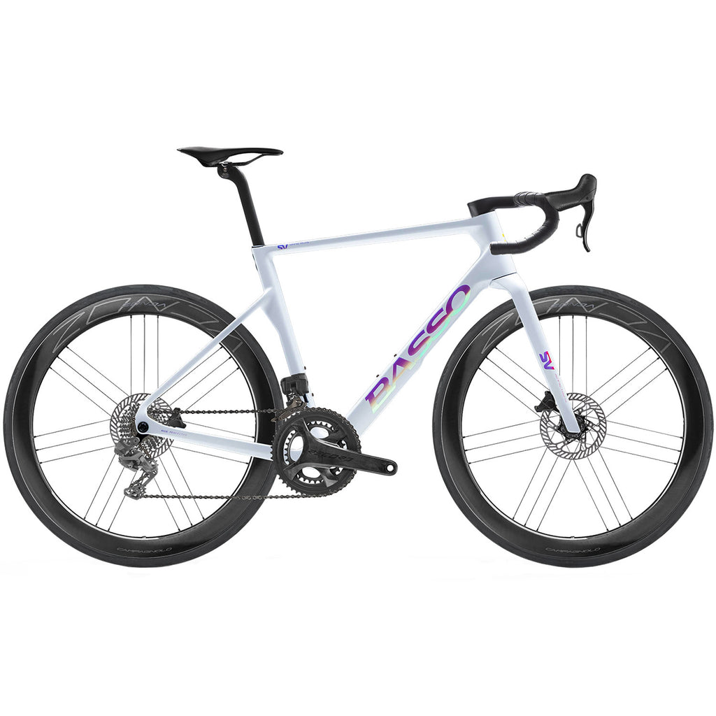 Basso SV Record Wireless 13-Speed Road Bike, Zenith White, view 1