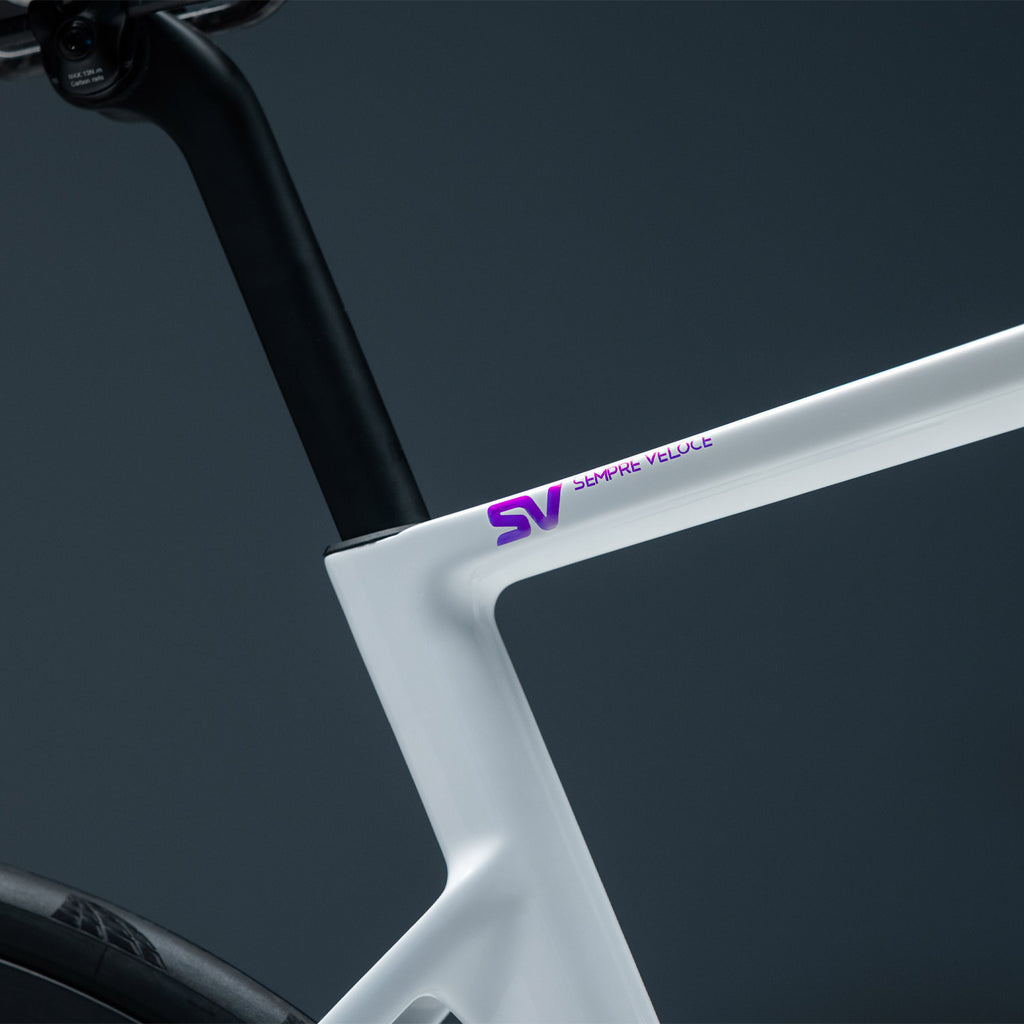 Basso SV Record Wireless 13-Speed Road Bike, Zenith White, view 5