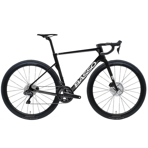 Basso SV Ultegra Di2 Road Bike, Pure Black