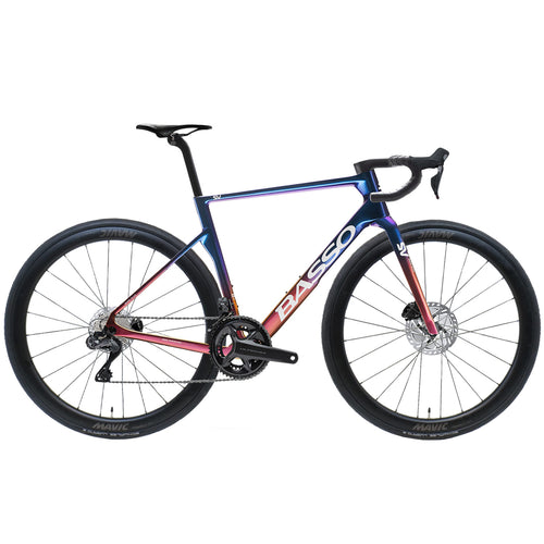 Basso SV Ultegra Di2 Road Bike, Viola Galaxy