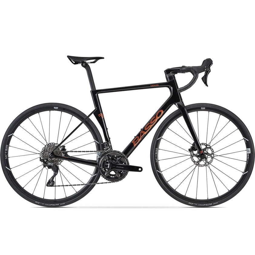Basso Venta R 105 12-Speed Road Bike, Magma Black