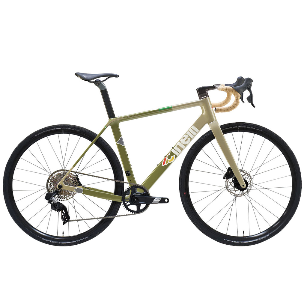 Cinelli King Zydeco II Apex AXS Gravel Bike, Sage