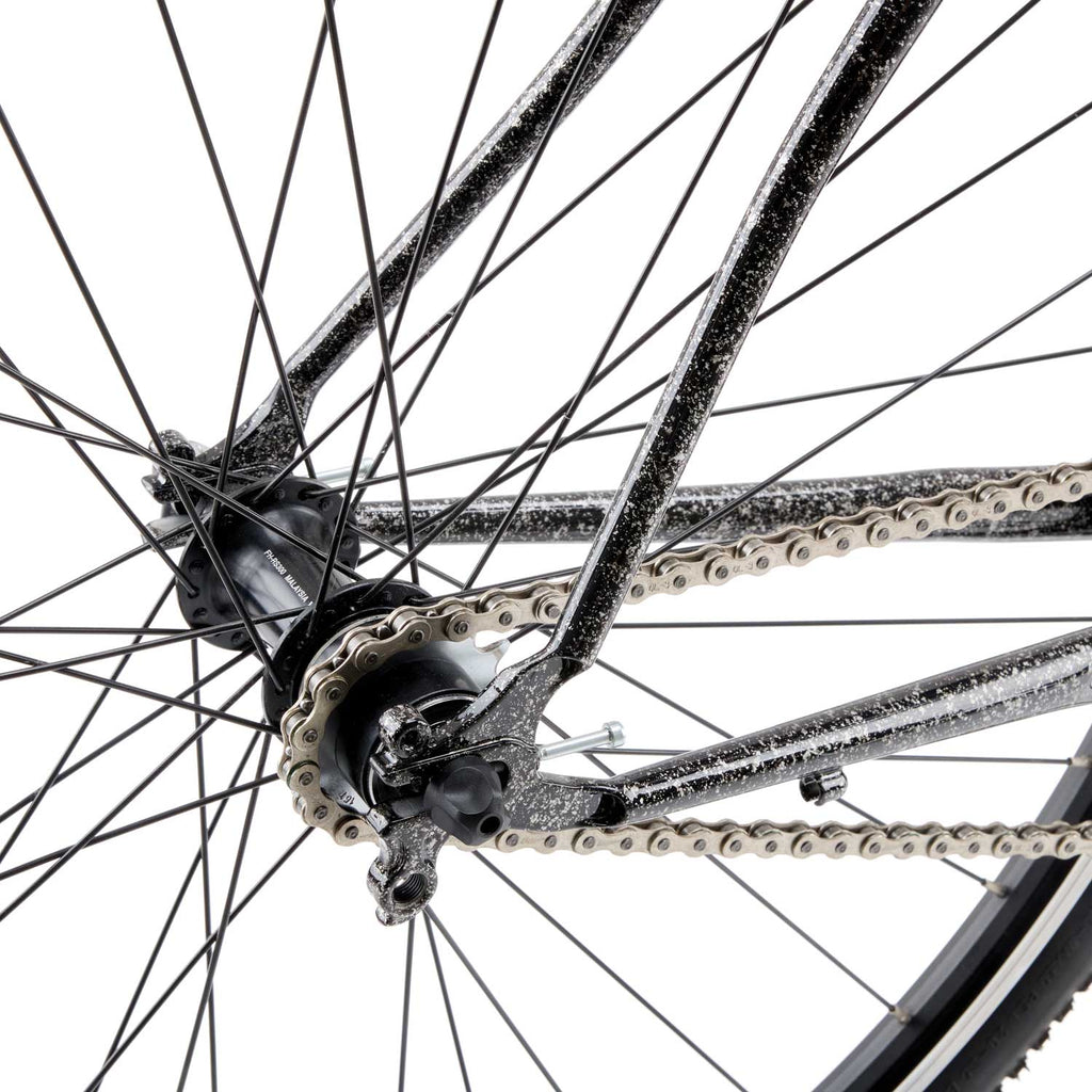 Cinelli Tutto Plus Single Speed Flat Bar Bike, Mutant Silver, view 5