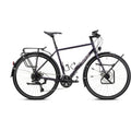 Genesis Tour de Fer 30 steel touring bike in Deep Nurple, drive side view