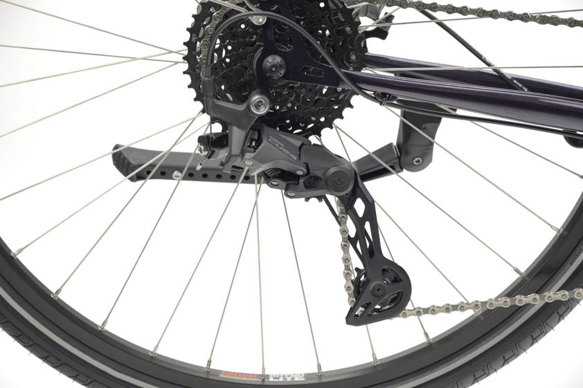 Shimano CUES rear derailleur and 11-39T cassette on the Genesis Tour de Fer 30