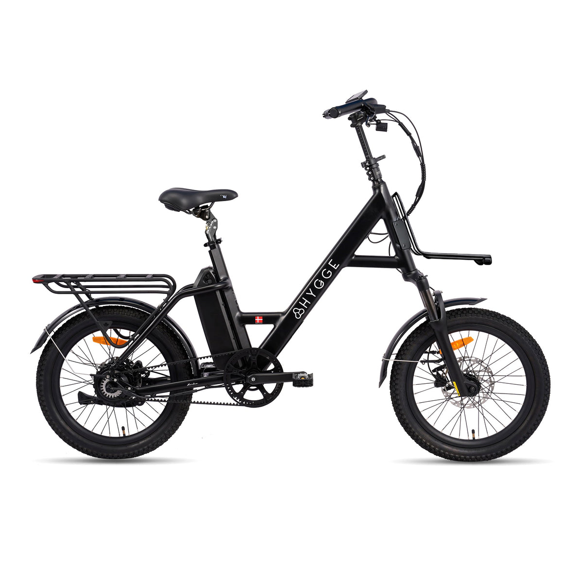 Hygge Herlev Auto 2026 urban e-bike in Charcoal Black
