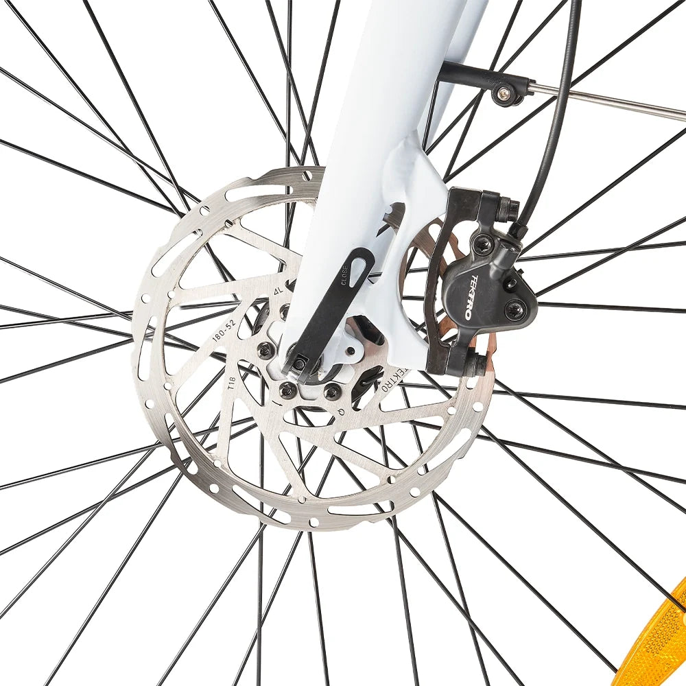 Tektro disc brake on the Hygge Lossø 2026 commuter e-bike
