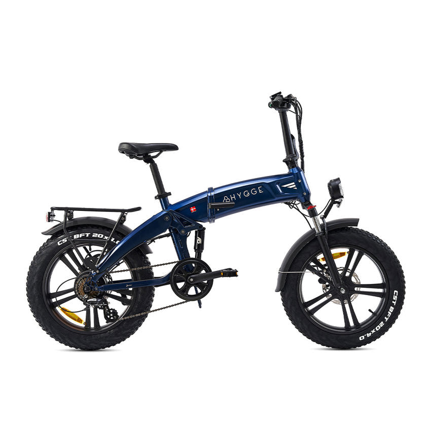 Hygge Sorø 2026 full-suspension fat tyre folding e-bike