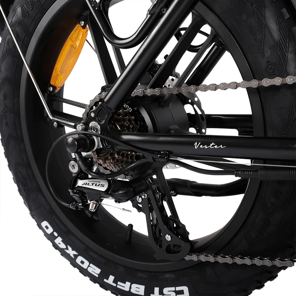 Shimano Altus drivetrain on the Hygge Vester 2026