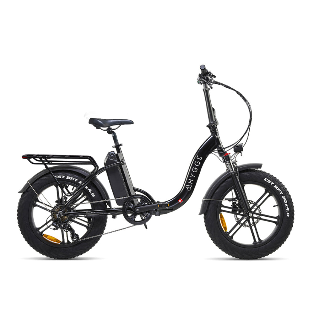 Hygge Vester Step Duo Deal 2026, two step-through folding e-bikes