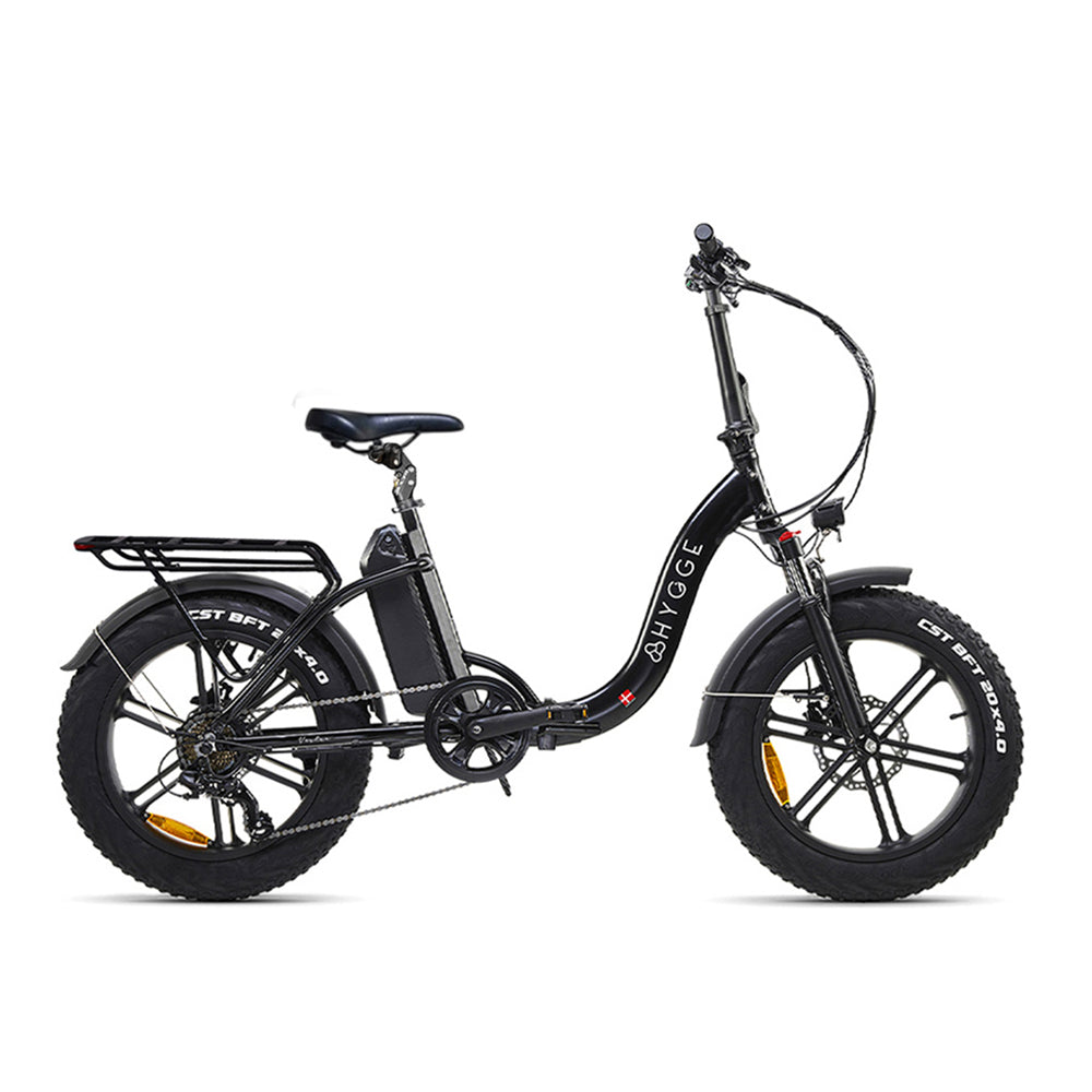 Suspension seat post upgrade on the Hygge Vester Step 2026 in Onyx Black