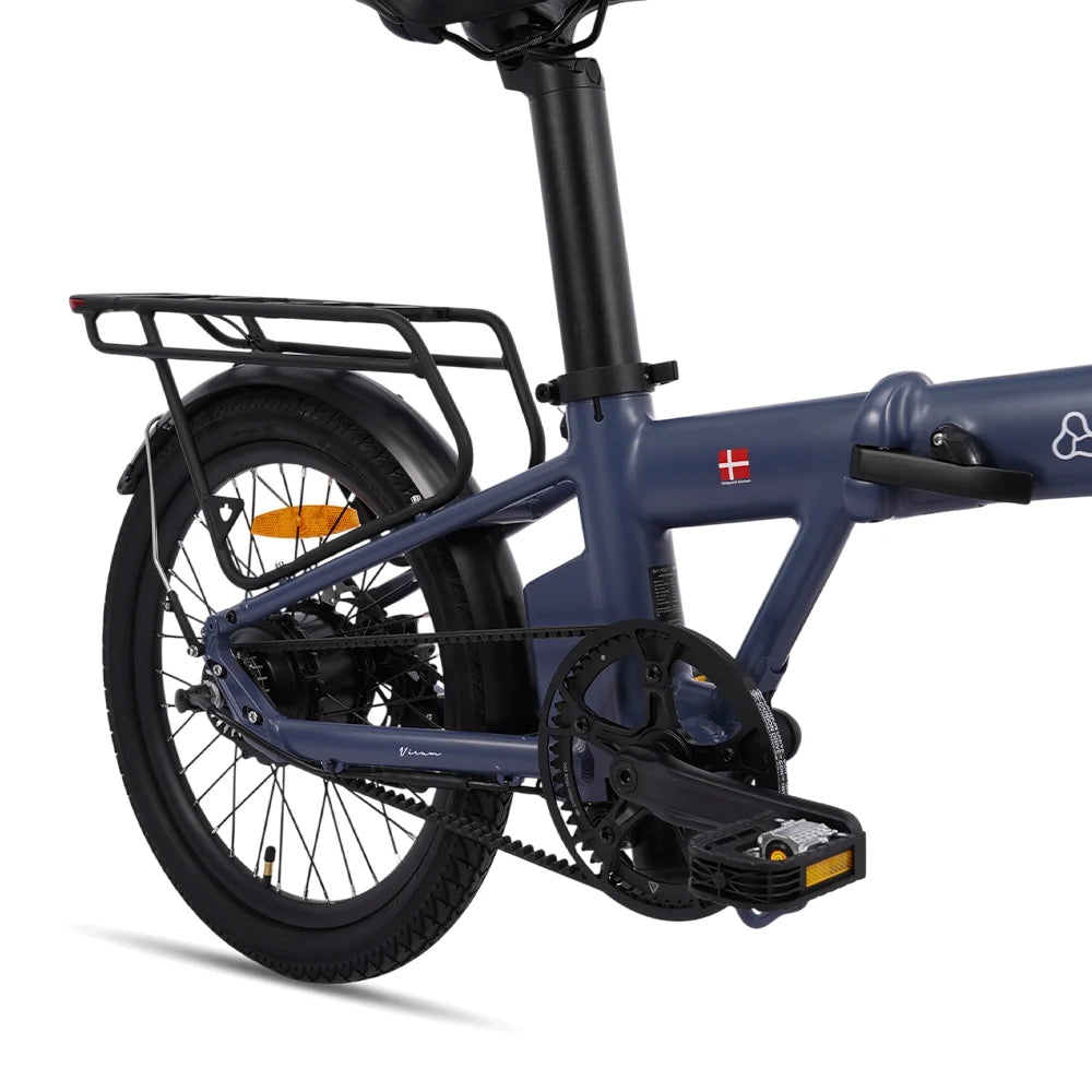 Rear wheel and Ananda automatic 3 speed hub on the Hygge Virum Auto 2026