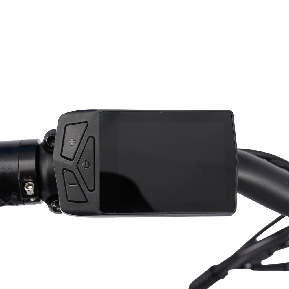 LCD display on the Hygge Virum Auto 2026 folding e-bike
