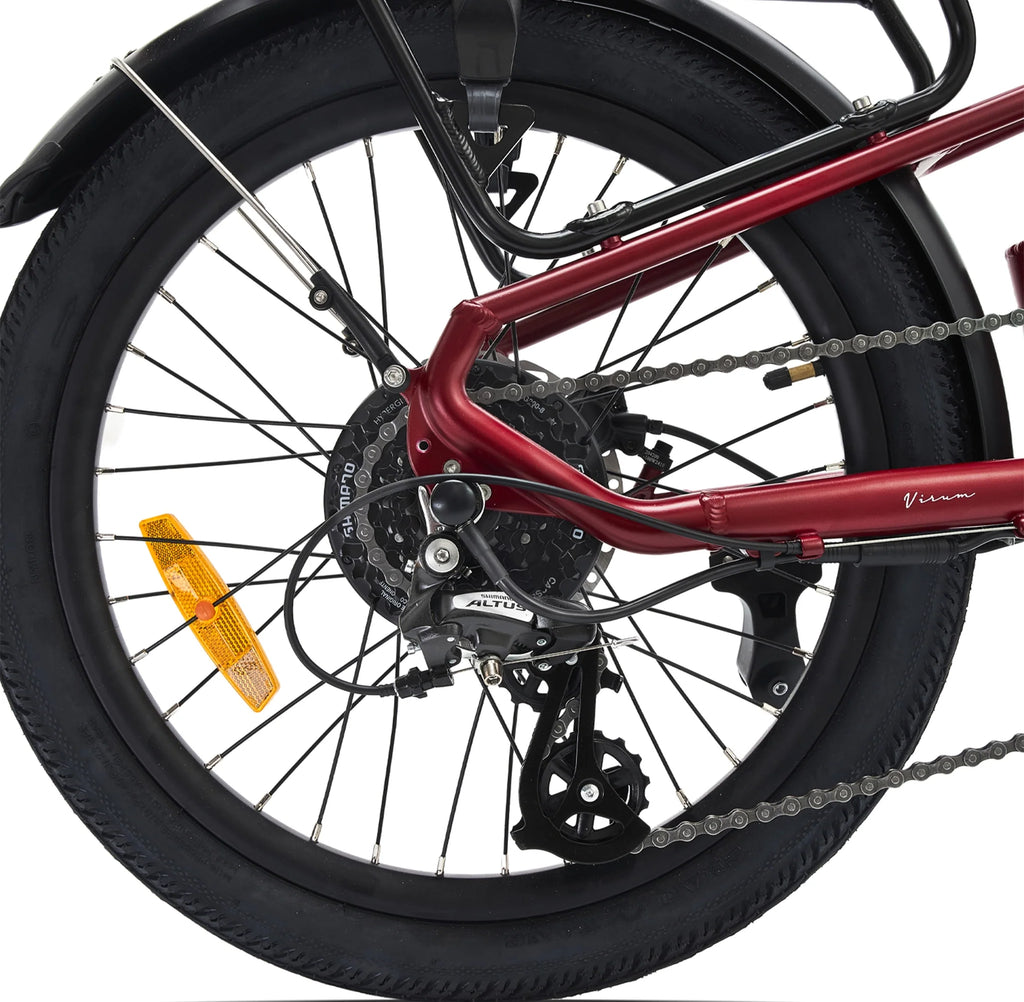 Hygge Virum 2026 folding e-bike, detail view two