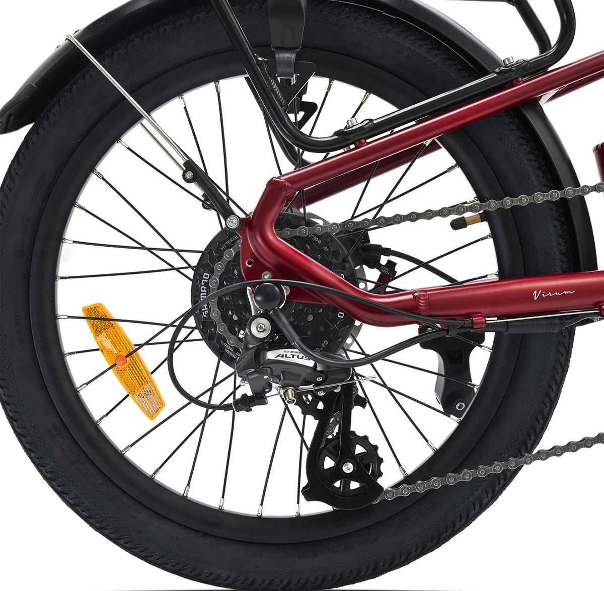 Hygge Virum 2026 folding e-bike, detail view two