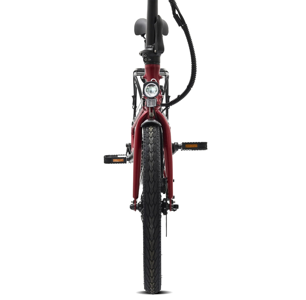Hygge Virum 2026 folding e-bike, front view