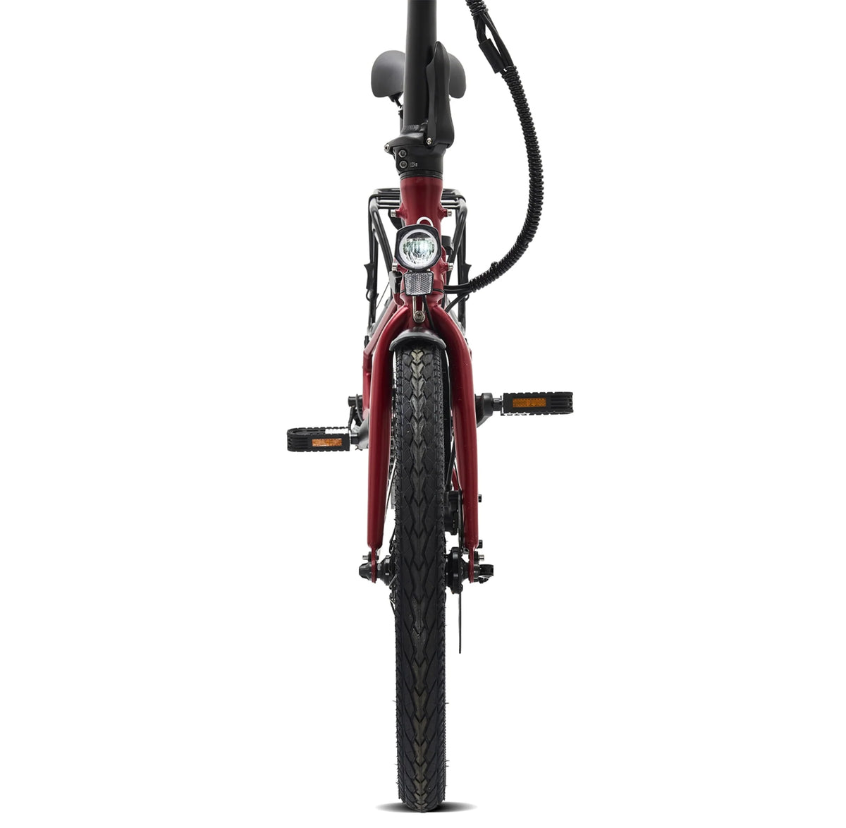 Hygge Virum 2026 folding e-bike, front view