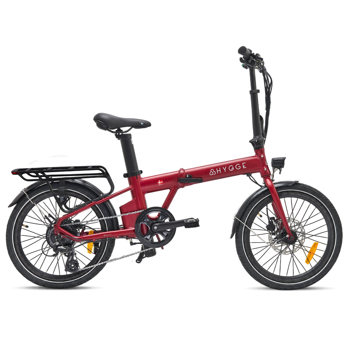 Hygge Virum 2026 in Sangria Red with Schwalbe tyre upgrade