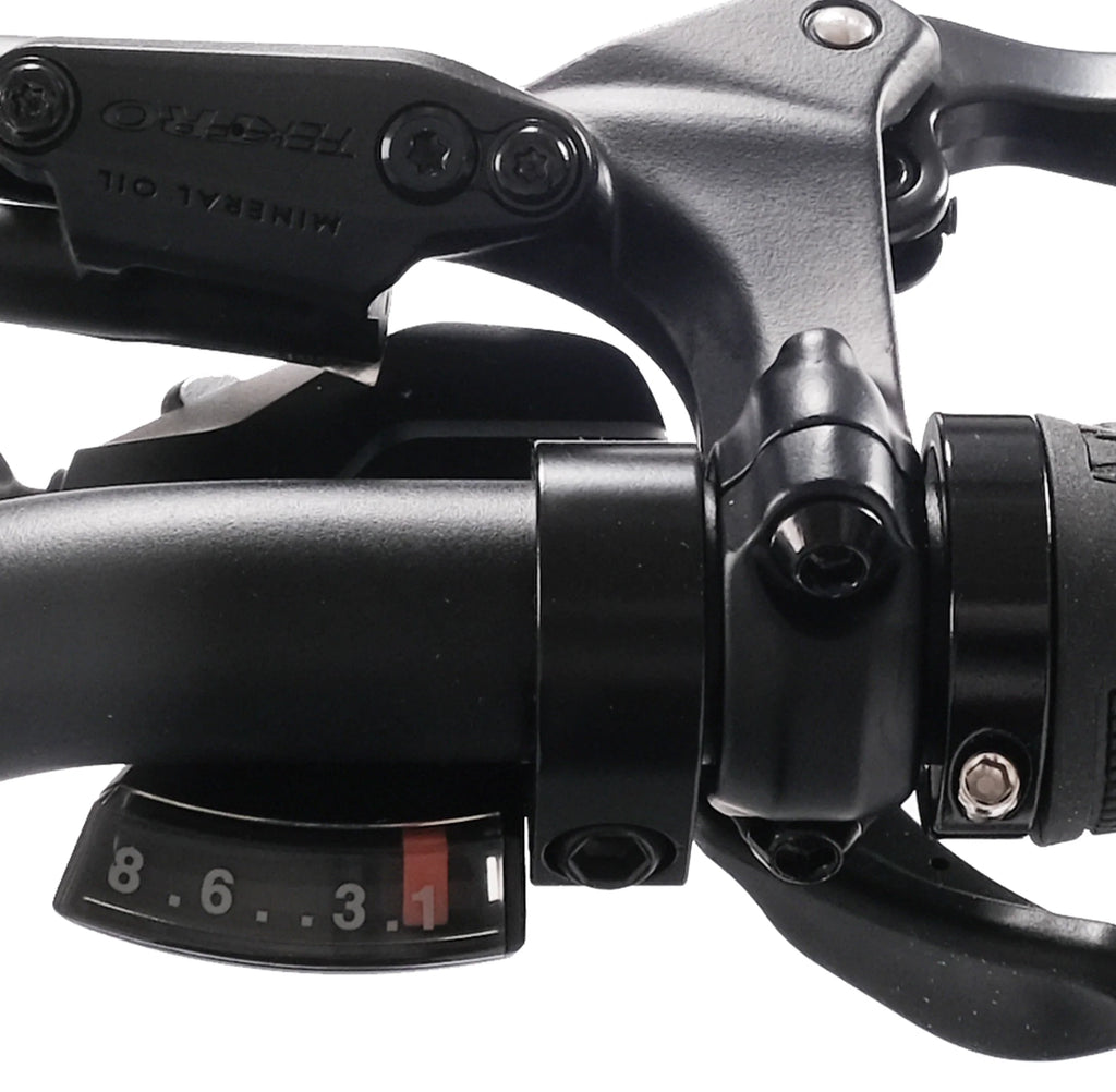 Shimano 8 speed shifter on the Hygge Virum 2026 handlebar