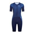Keada Essential Trisuit - Men's Sleeved Trisuit Navy, official product photo, available at Aztecs Bikes in East London