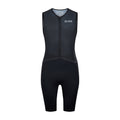 Keada Essential Trisuit - Men's Sleeveless Trisuit Black, official product photo, available at Aztecs Bikes in East London