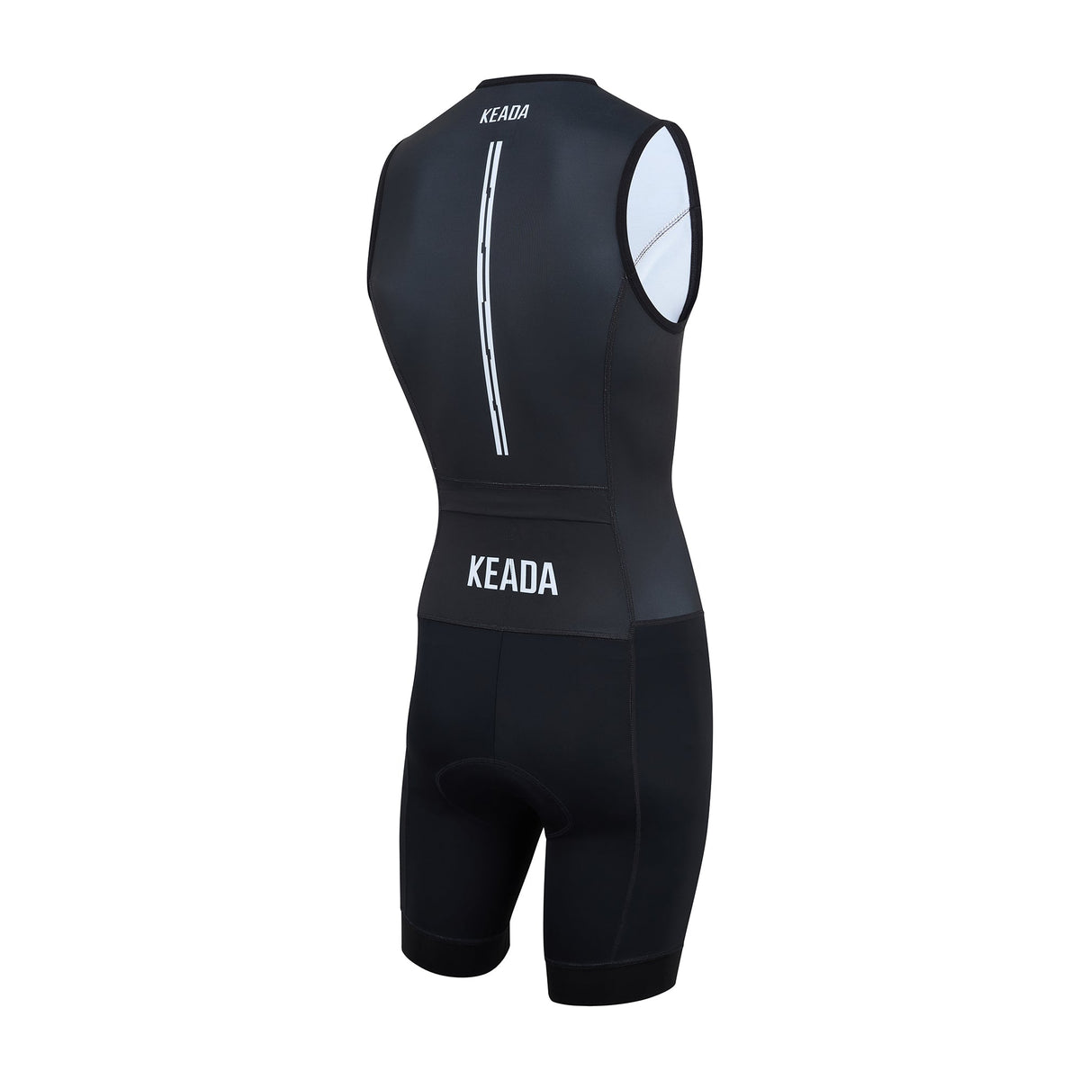 Keada Essential Trisuit - Women's Sleeveless Trisuit Black, alternative view 2, available at Aztecs Bikes in East London