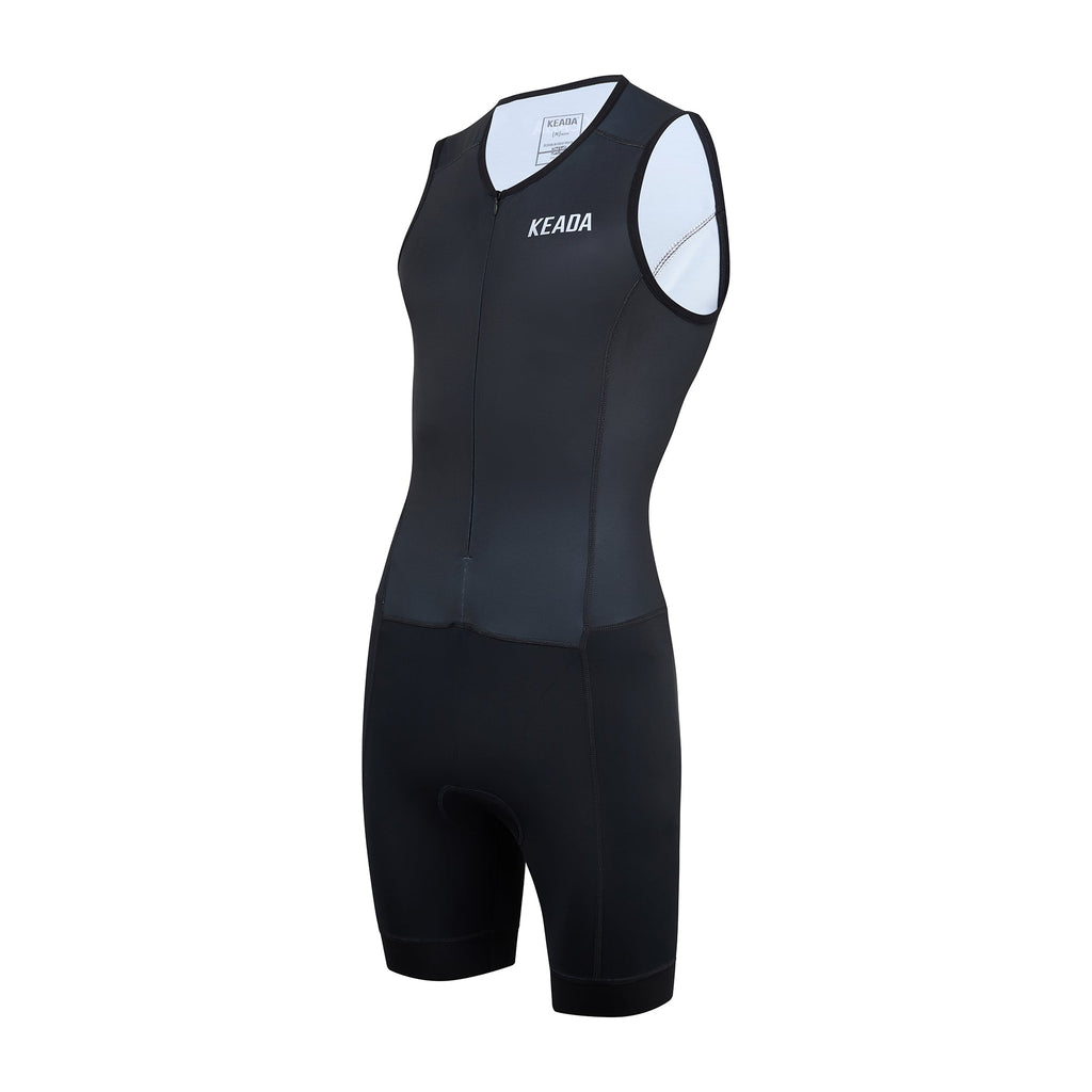 Keada Essential Trisuit - Women's Sleeveless Trisuit Black, alternative view 3, available at Aztecs Bikes in East London