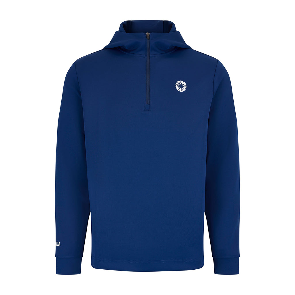 Keada Men's Essential Hoodie - Blue, official product photo, available at Aztecs Bikes in East London